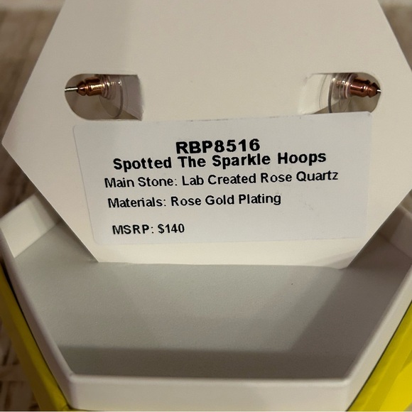 💎Spotted The Sparkle Hoops💎 - Picture 4 of 5